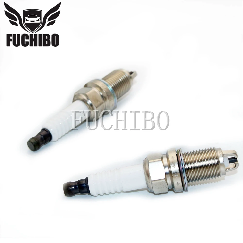 FUCHIBO 2PCS Spark Plugสำหรับ1996 2001 Toyota Avalon Camry Sienna