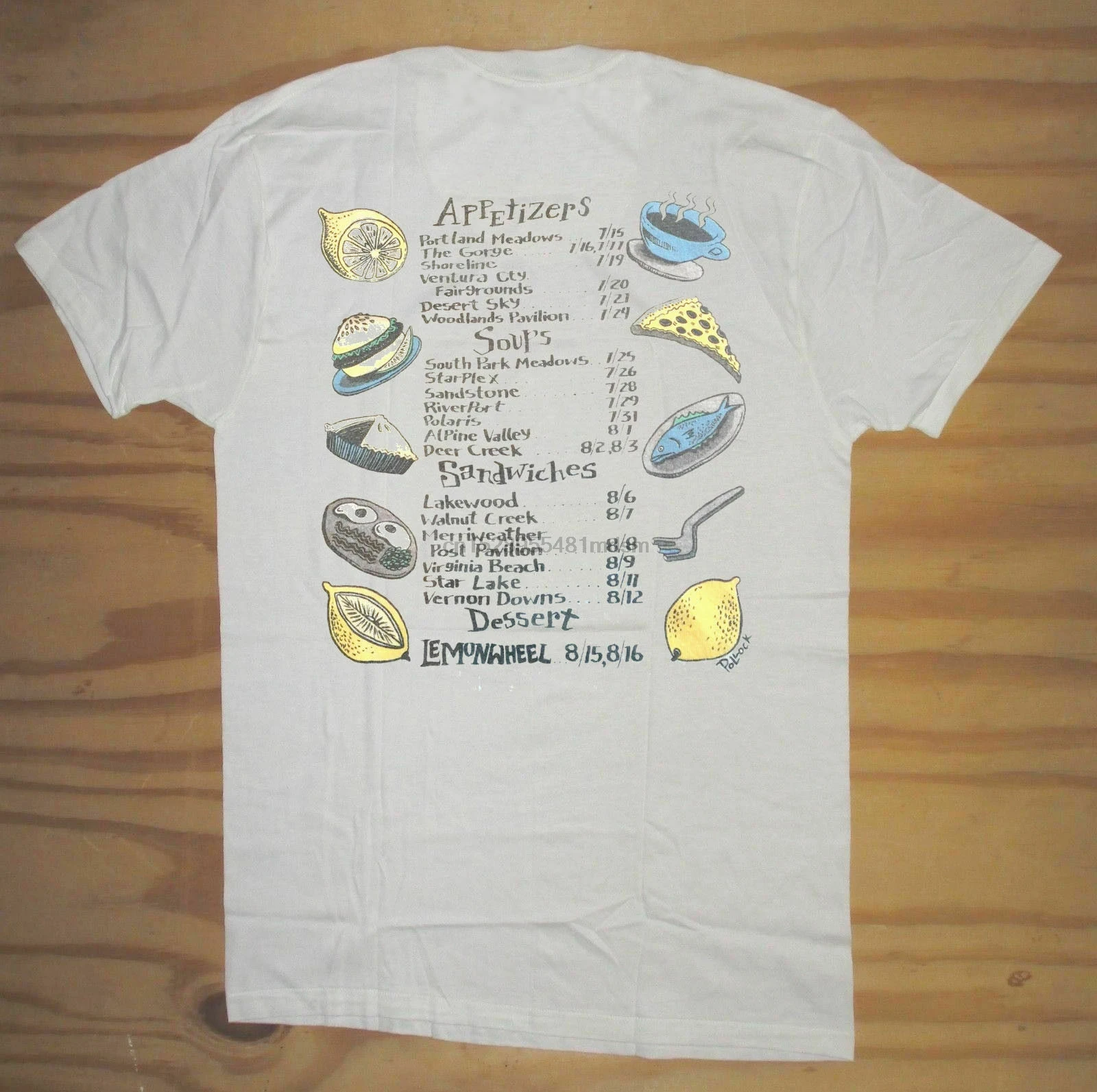 

Hot !! phish T-Shirt 1998 Summer Tour USA Size S - 3XL TOP Quality !!