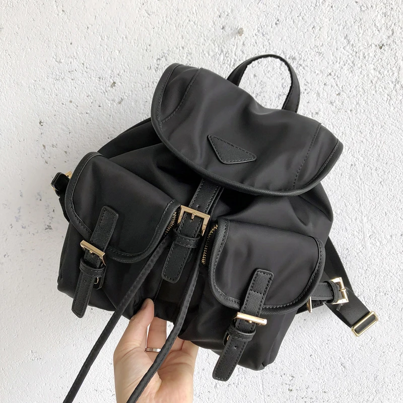 

2019 Brand Design Women Fashion Backpack Canvas Shoulder Backpack Girls Canvas Backpack Daily School Backpack Lady Travel Bag