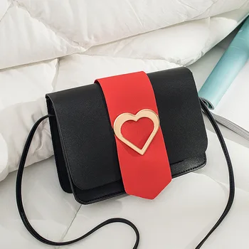 

Shoulder Small Package Trade Wholesale 2020 Autumn and Winter New Messenger Heart-Type Mobile Phone Bag