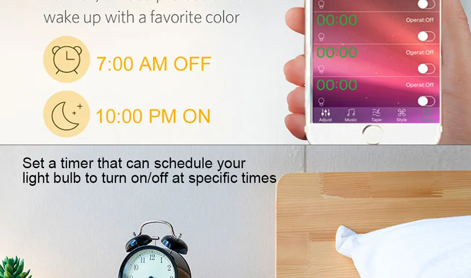 New Wireless Bluetooth Smart Bulb LED 15W RGB Magic Lamp E27 Color Change Light Bulb Smart Home Lighting Compatible IOS Android-2_22