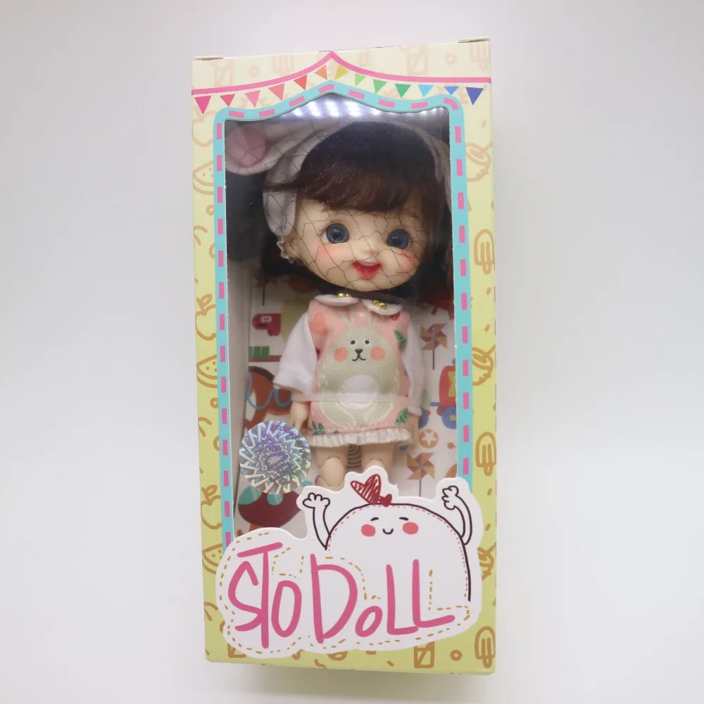 STO Dolls 1/8 OB11 Eggs Dimples Laugh dolls with jointed body 