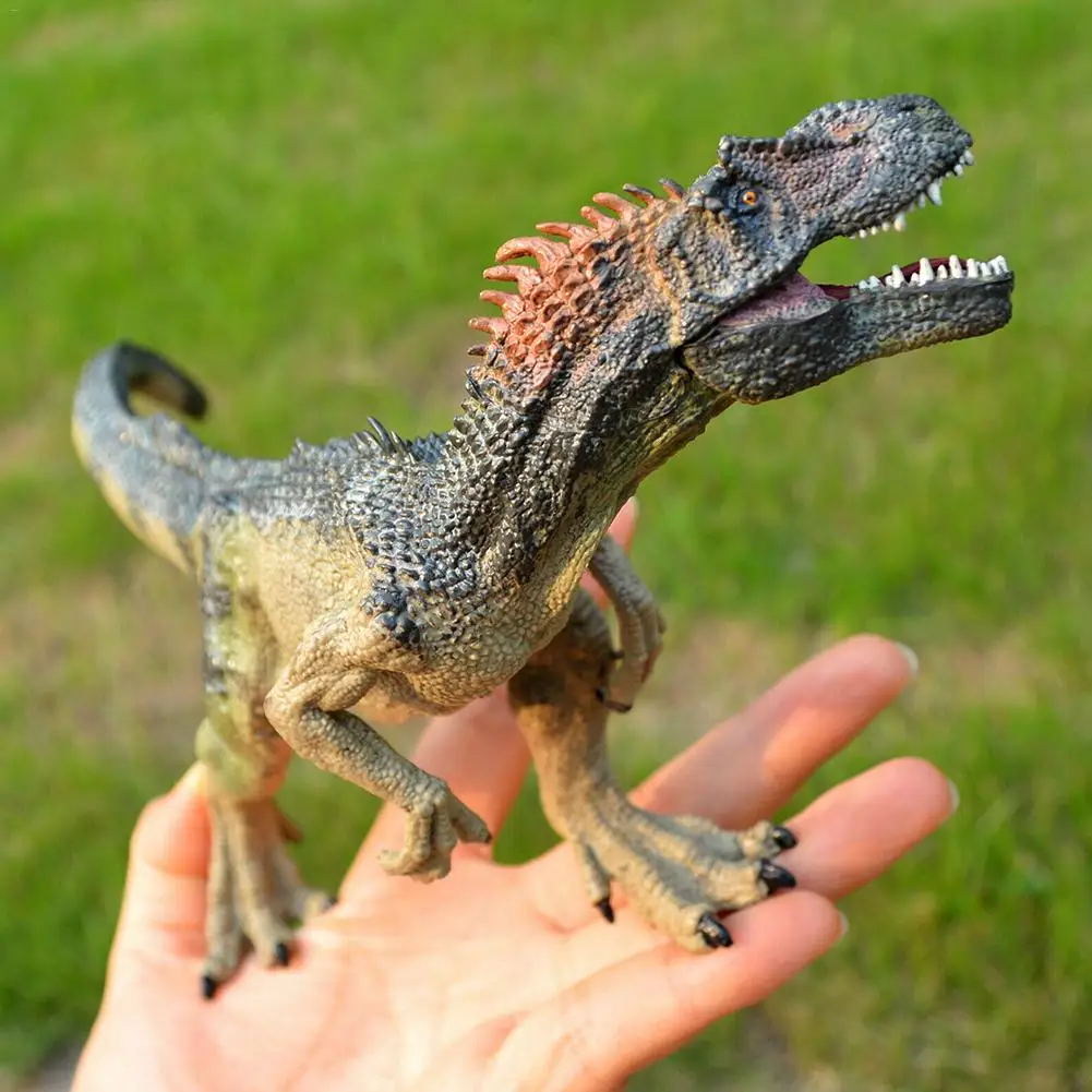 

25cm/10inch Jurassic World Park Allosaurus Dinosaur Model Toys Animal Plastic PVC Action Figure Toy For Kids Gifts