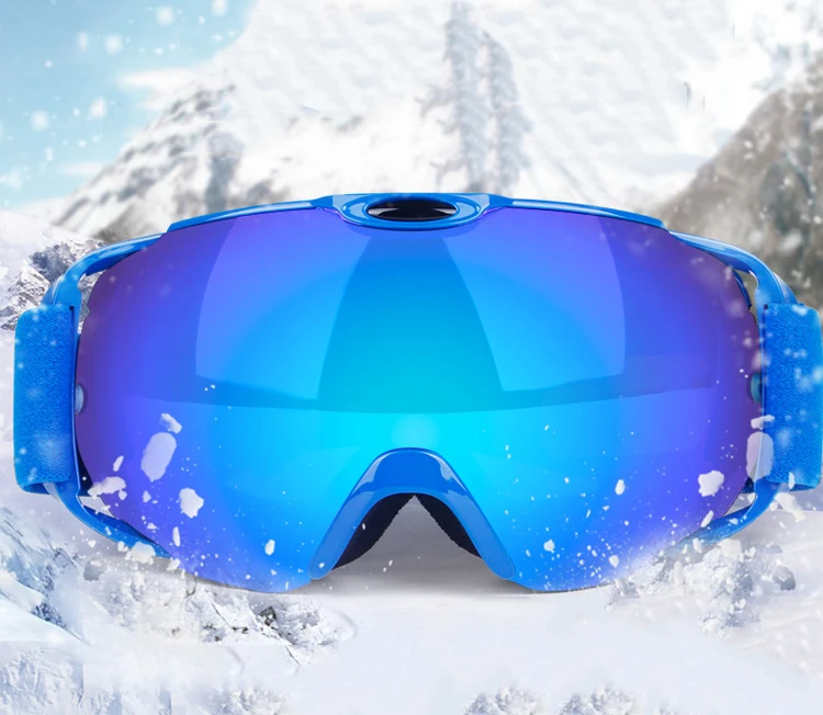 Obaolay, брендовые лыжные очки, двойные линзы, защита UV400, противотуманные очки для близорукости, можно установить, для мужчин и женщин, очки для сноуборда