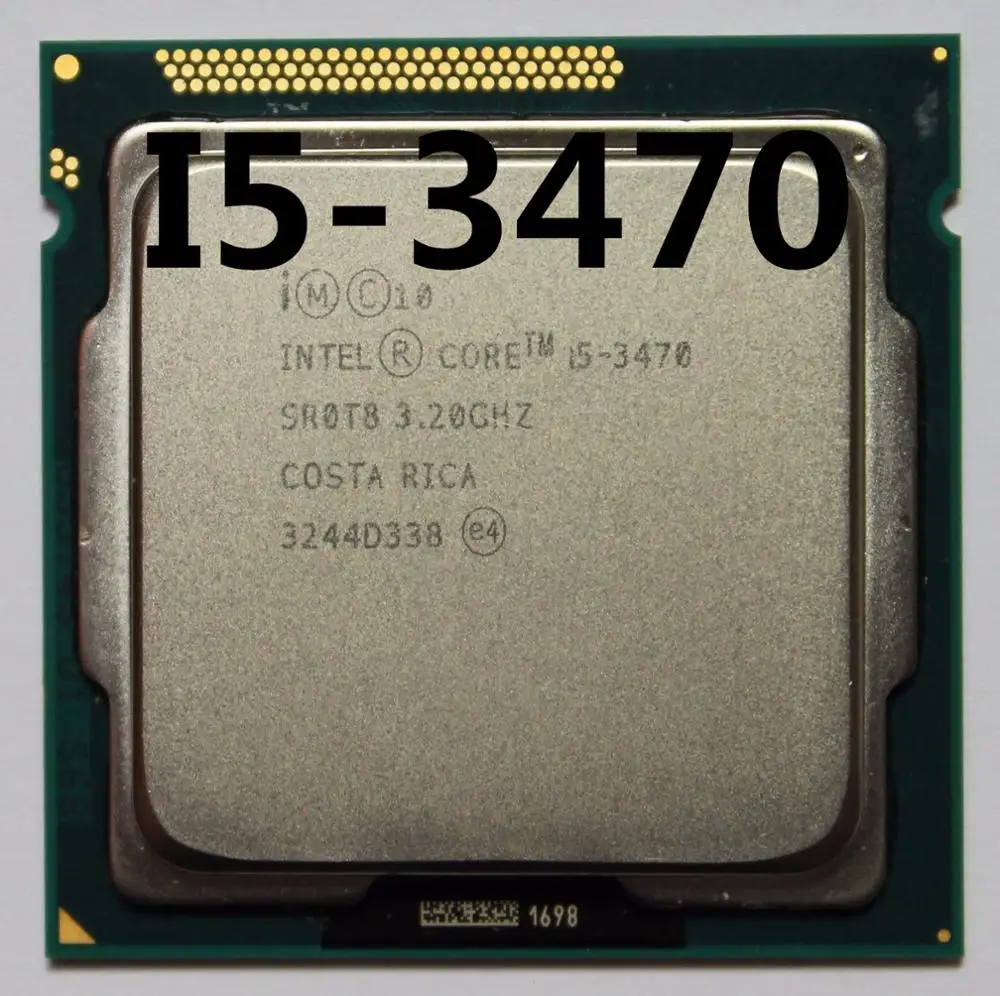 Intel Core i5-3470 i5 3470 3.2 GHz Quad-Core CPU Processor 6M 77W LGA 1155
