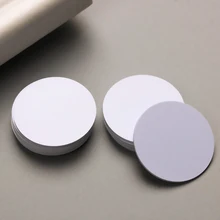 5 adet/grup evrensel Ntag 215 NFC etiketi Mini yuvarlak anahtar etiketleri anahtarlık örnek devriye RFID etiketi NFC telefon çip elektronik kart etiketi