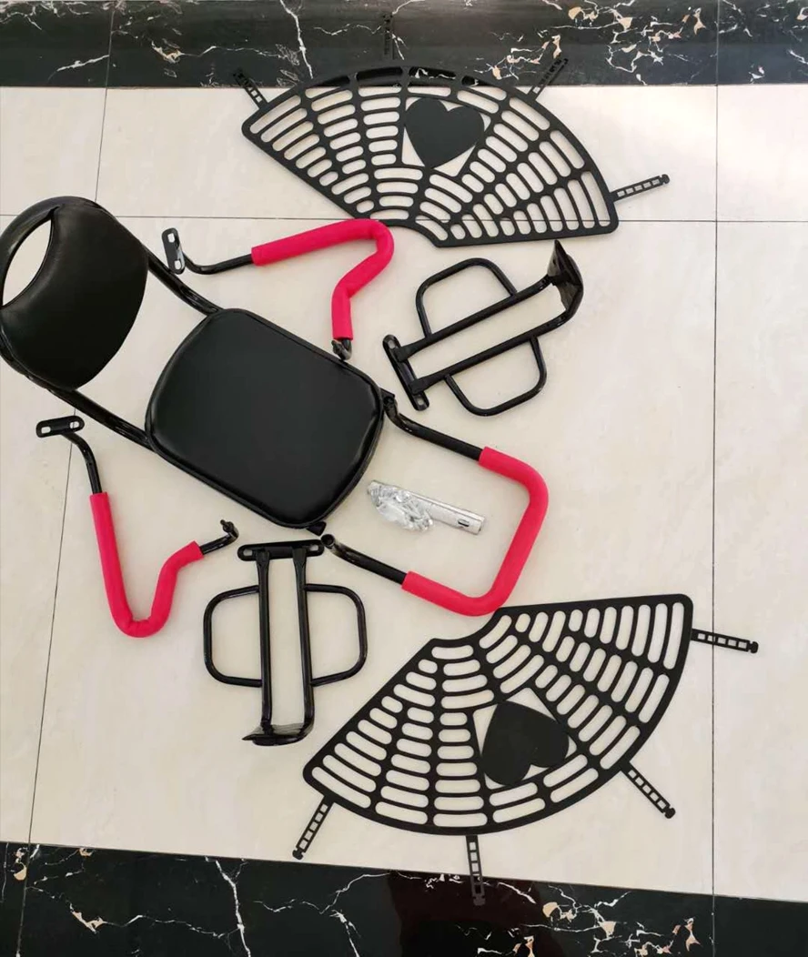 Child Bicycle Seat Kid Bicycle Safety Seat With Soft Back Bicycle