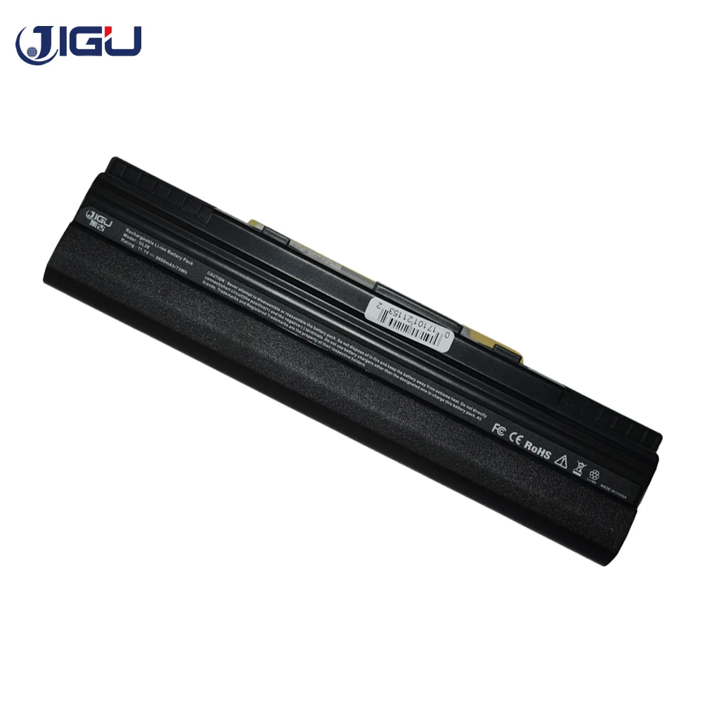 JIGU Аккумулятор для ноутбука ASUS A31-UL20 A32-UL20 Eee PC 1201 1201N 1201T 1201 1201N 1201T 1201N UL20 UL20A UL20A-A1 6600 мАч 9 ячеек