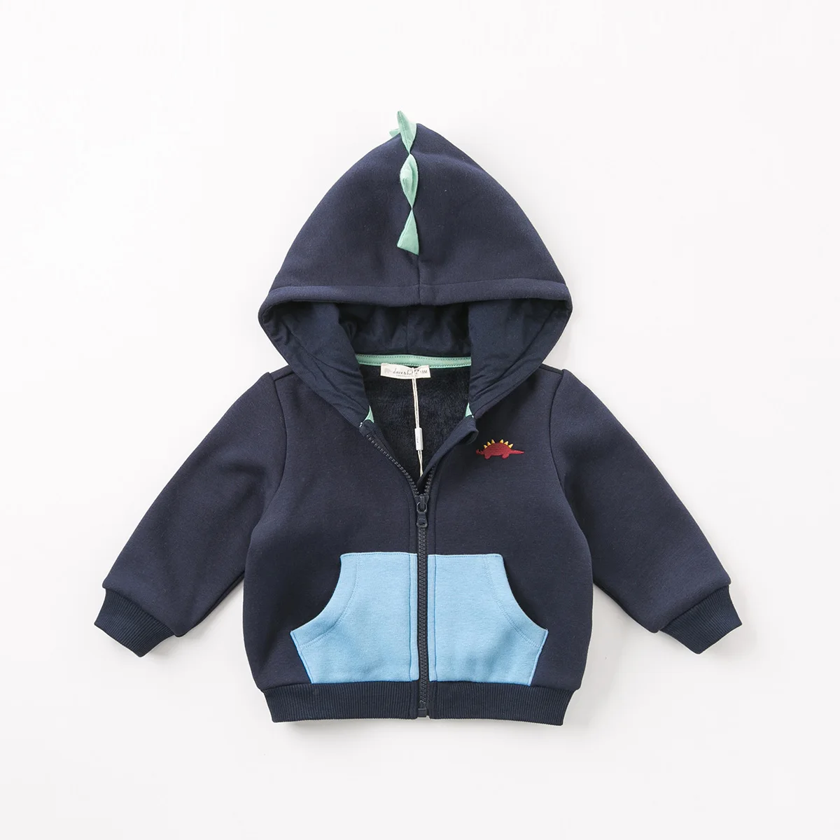 

2019 Boy Spring and Fall New Hooded Jacket Baby Dinosaur Jacket for Boys Hooded Outwear Baby Kids Coats Jacket Clothing