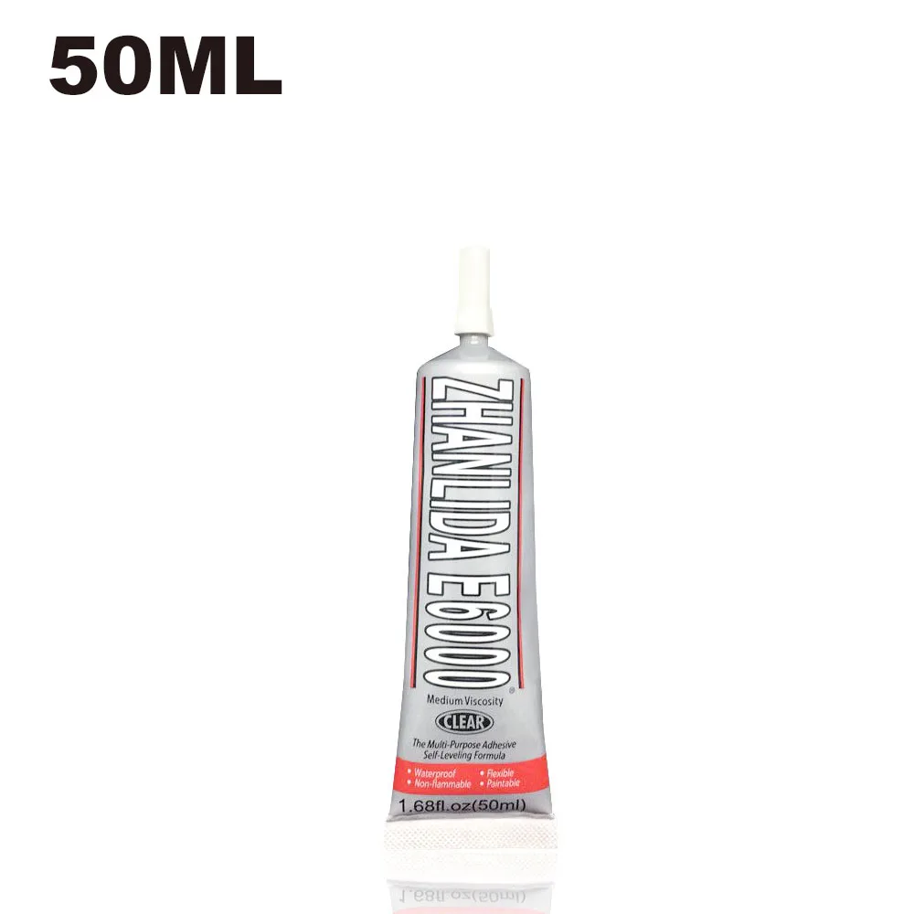 50ML Strength Super Adhesive Clear Liquid E-6000 Glue Diy Phone