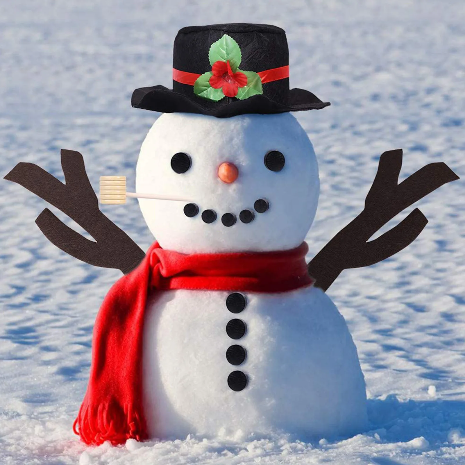 Winter - sneeuwpop aankleden - Knutselen - DIY