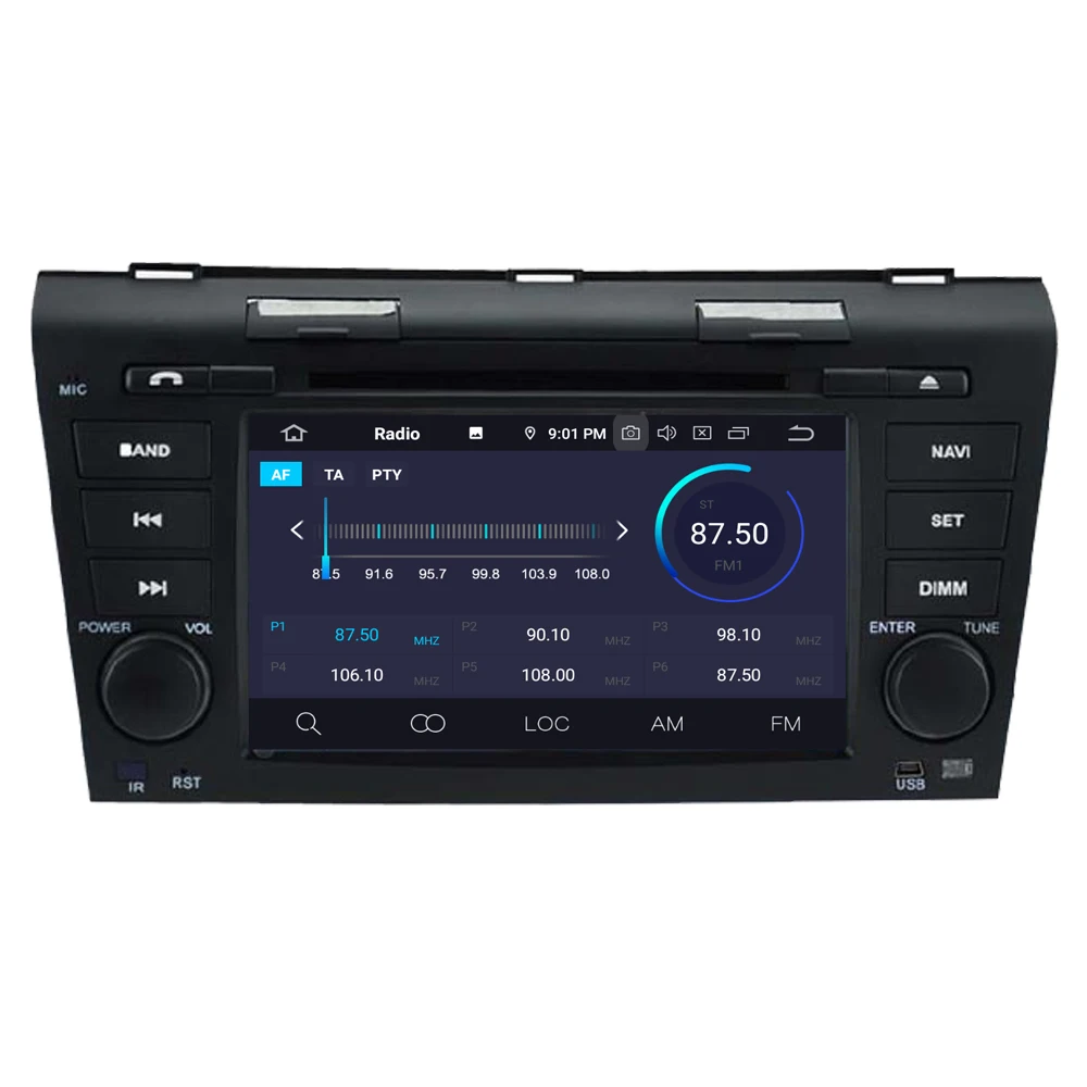 Flash Deal RoverOne Car Media DVD Player For Mazda 3 2003 - 2009 Android 9.0 Octa Core Autoradio GPS Navigation Radio Stereo PhoneLink 4