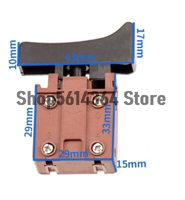 

250v 10A 5E4 Electrical Power Tool Trigger Switch For 26 Machine