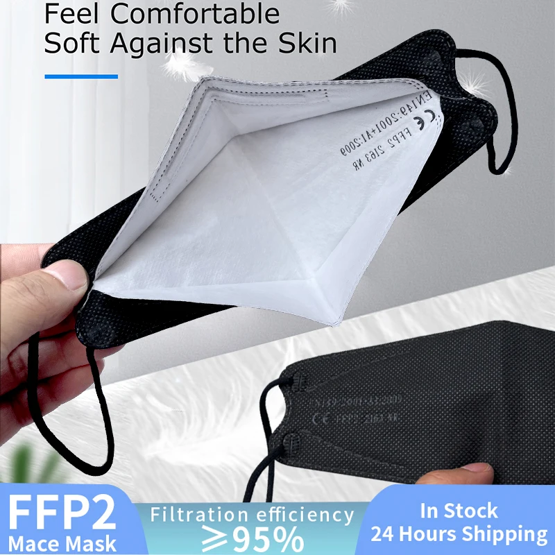 4ply FFP2 Face Mask KN95 Protection Mask Health & Beauty Health Care Personal Protective Equipment