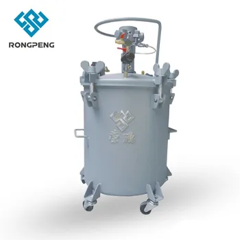 Price Wholesale Rongpeng Pneumatic Pressure Barrel 8317A Paint Automatic Mixing Conveyor 40L Paint Spray Paint Pressure Barrel