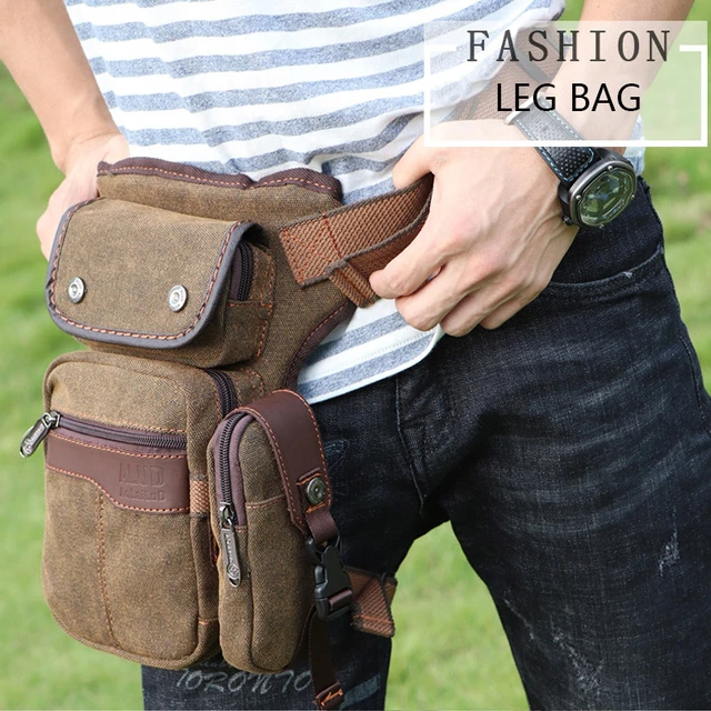 Steampunk Leather Crossbody Bag Men Brown Mens Crossbody Bag 