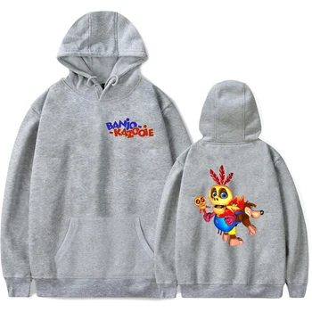 

Newest Aikooki New Arrival Banjo Kazooie Hoodies Men/Women Fashion Casual Harajuku Anime Hoodie Print Banjo Kazooie Men's Sweats