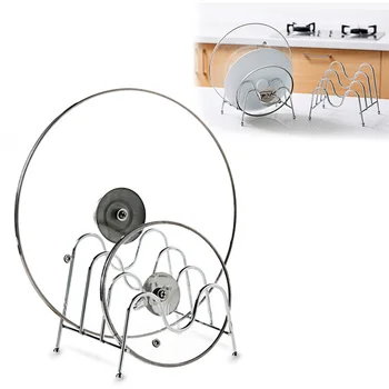 

Kitchen Pot Lid Holder Organizer Rack Storage Pan Lid Multi-layer Holder Rack Multi-layer Pot Pan Lid Holder Rack Storage Tools