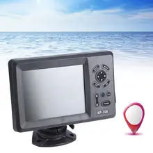 Traceur de cartes de Navigation, 7 pouces, navigateur marin avec antenne GPS interne colorée LCD