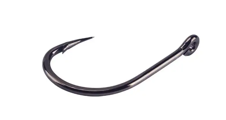 50pcs Mustad Hooks Jig Bait Deep Ocean  10827np# 4X Strong  Barbed Fishhook  Pesca Anzol Iron Board