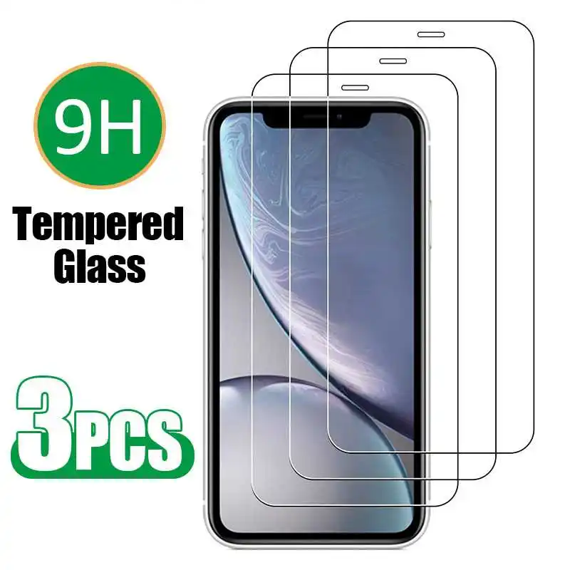 3 шт. Закаленное HD стекло для LG Q8 Q7 Plus Q6 Защитная пленка экрана |