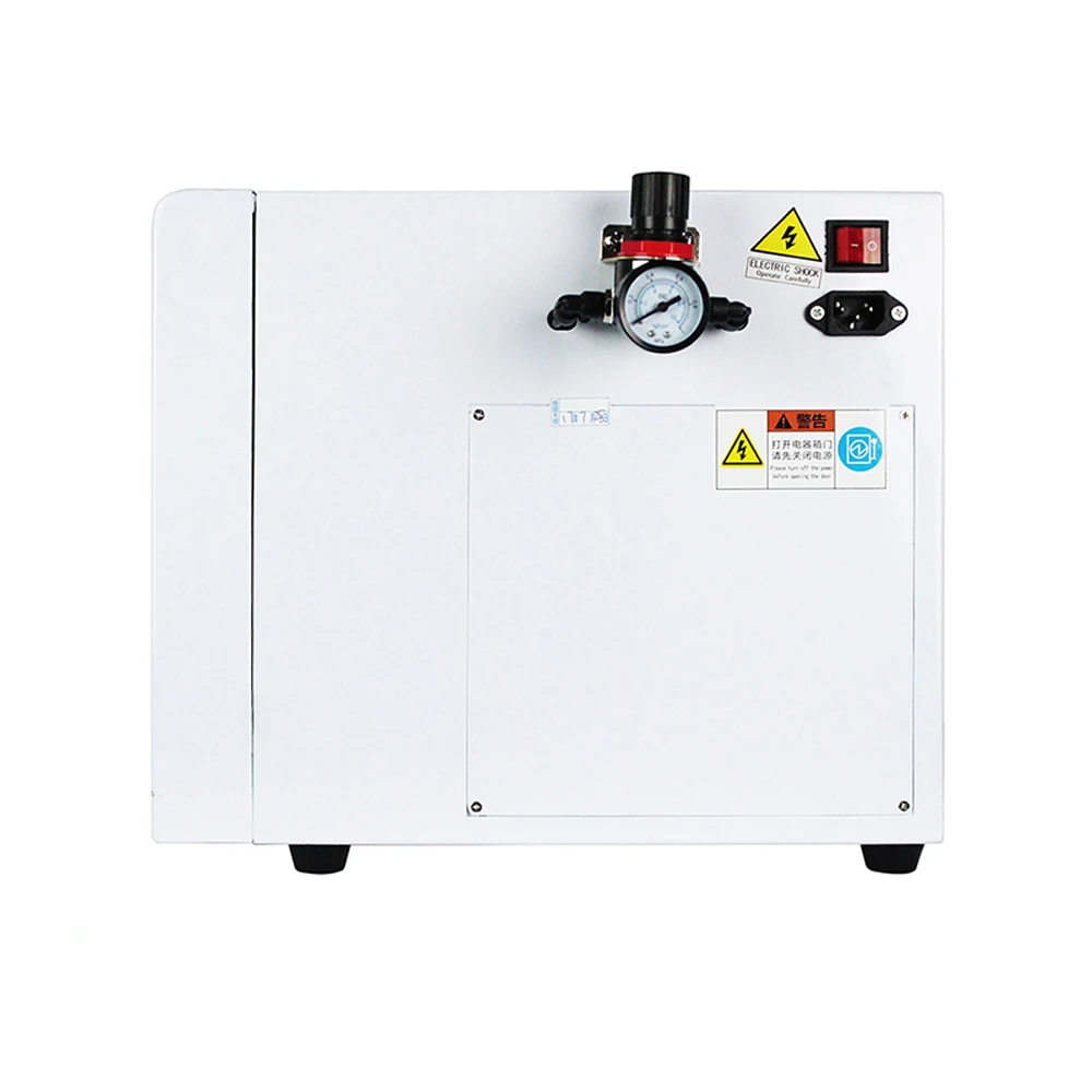 OCA Vacuum Laminating Machine Air Compressor Bubble Removing Machine For iPhone Samsung LCD Touch Screen Repair Renovation
