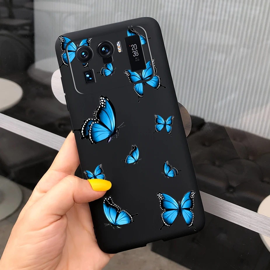 Elegant Blue Butterfly Phone Case - Premium Back Cover Design