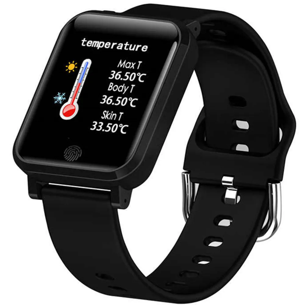 Bodytemperaturedetectionbraceletsmartheartratebloodpressure