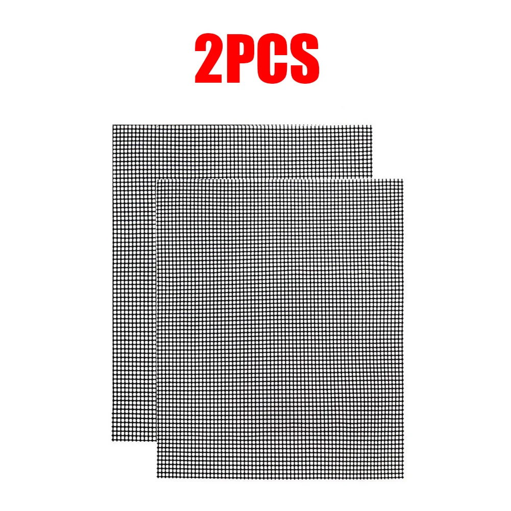 2/3 шт. гриль барбекю сетка коврик с антипригарным покрытием лист устойчивы