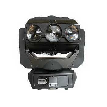

6 pcs /lot 9x10w 4in1 rgbw infinite pan/tilt led moving head light led beam movingheads light