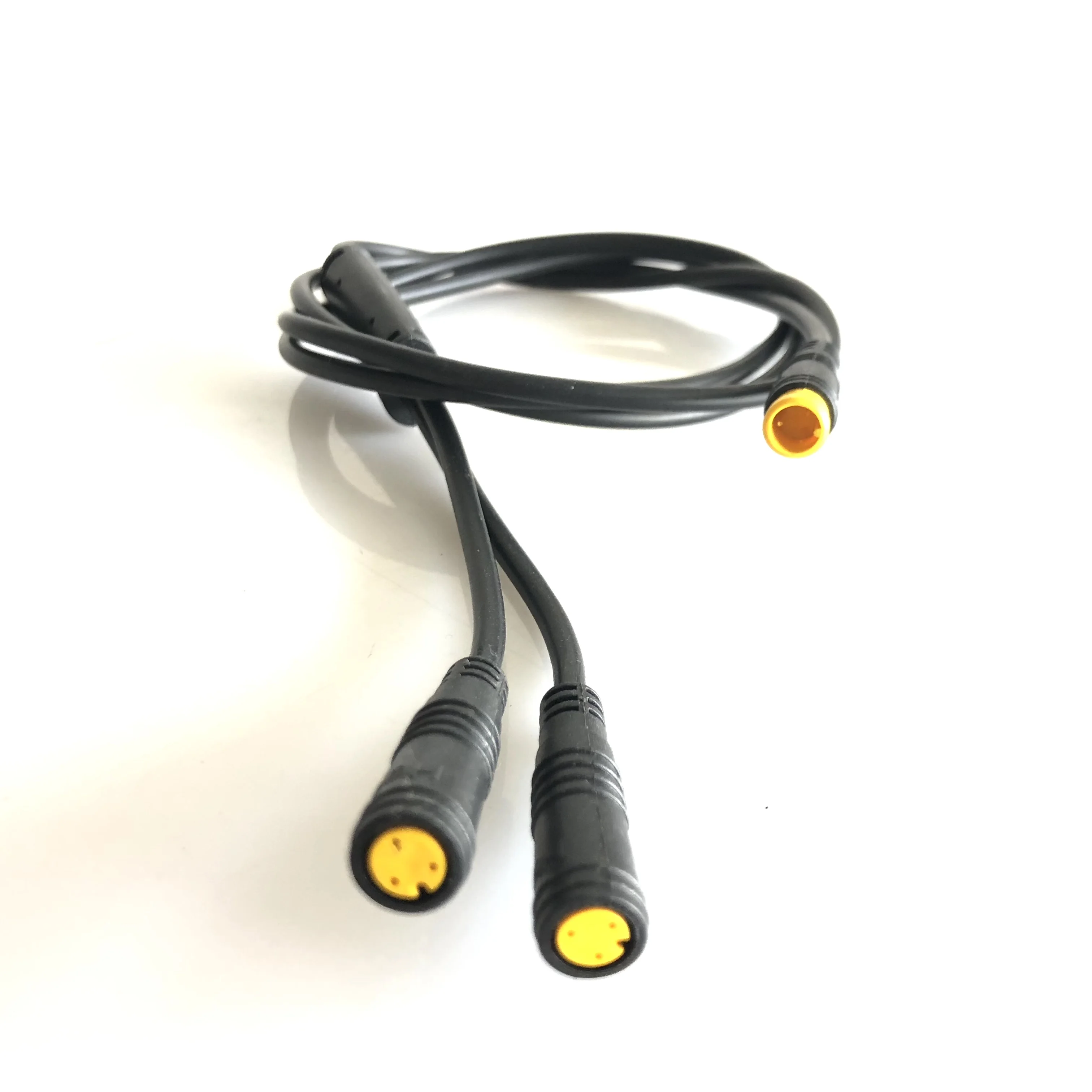 Ebike Brake Cable 1T2 Splitter Y Cord Extension 3pin Connector Ebrake