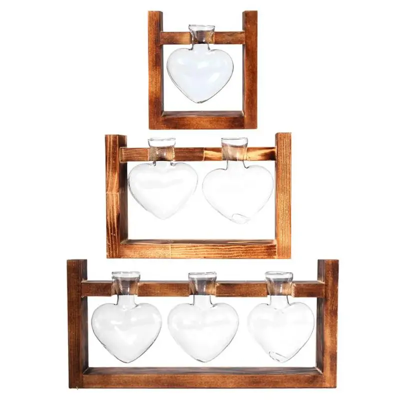 Wooden-Frame-Glass-Vase-Heart-Shape-Hydroponic-Plant-Vase-Vintage-Flower-Pot-Table-Desktop-Bonsai-Flower (5)