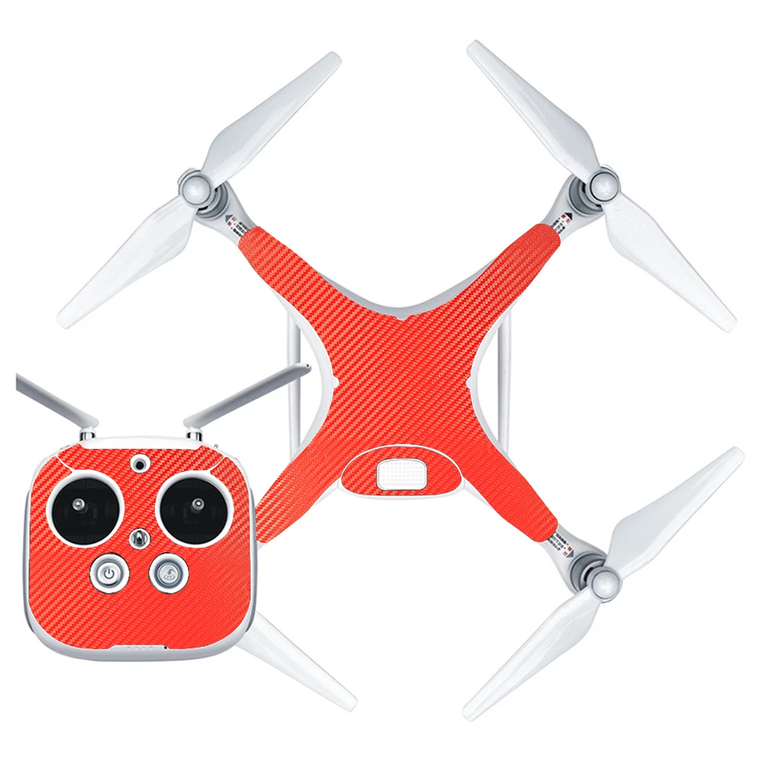 

Carbon Fiber Style Vinyl Skin Sticker for DJI Phantom 4 Drone And Remote Controller 0094