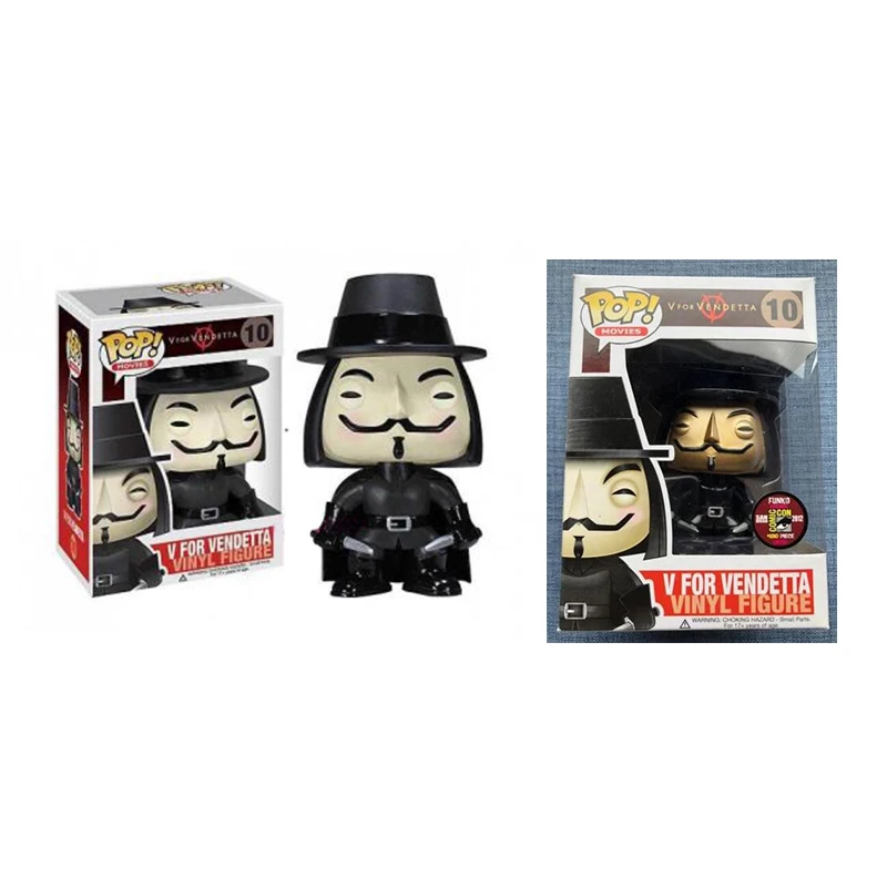 Funko POP V для Vendetta виниловые фигурки игрушки-модели Подарочные для ребенка