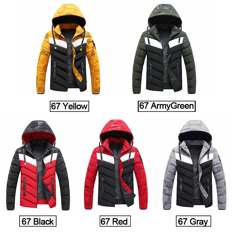 Men Winter Parkas 2022 New Windproof Warm Thick Parkas Jackets Coat Men Autumn Outwear Fashion Hooded Classic Casual Parkas Men
