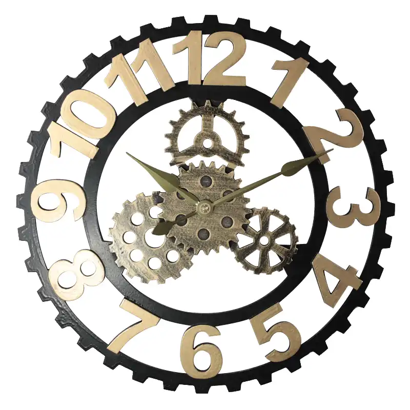 Gear 3d Grande Orologio Da Parete Di Legno D Epoca Di Caffe Creativo Bar Decorazione Della Parete Orologio Loft Shabby Chic Reloj Industriale Decor Sc258 Orologi Da Parete Aliexpress