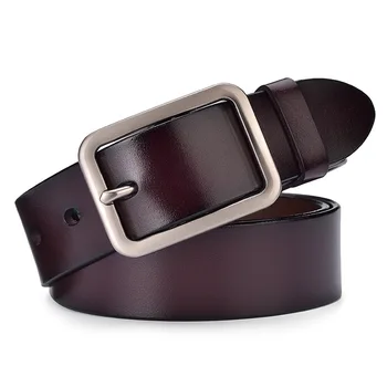 

Men Belt Cow Genuine Leather Luxury High Quality Brand Pin Buckle Belts Strap Male Cinturones Para Hombre De Lujo De Dise Ador