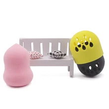 6-цвет силикагель яйцо ресивер с защитой от пыли и пропускающего воздух Путешествия Портативный ресивер для косметики яйца