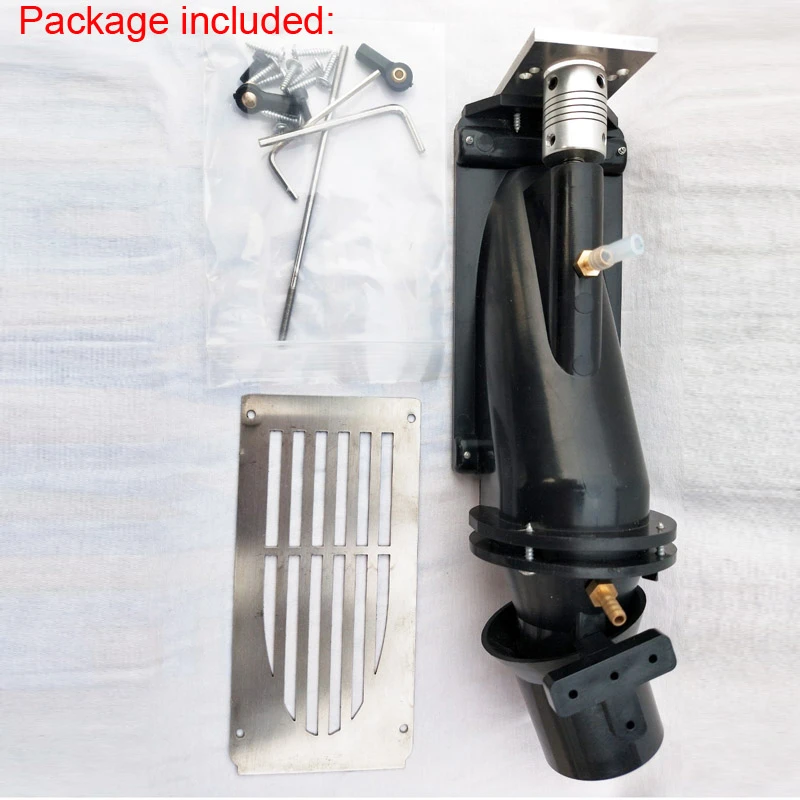 RC Jet Boat Pump Thruster 40mm Spray Water for 800 1200mm DIY Remote Control Fishing Boats Model