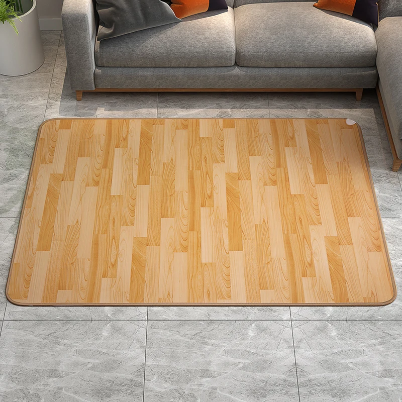 Calentador eléctrico de alfombrilla de cristal de carbono para calefacción de suelo, alfombra eléctrica, calentador de pies el hogar - AliExpress Electrodomésticos
