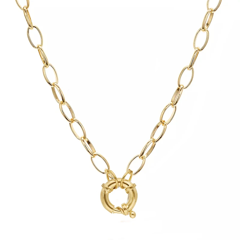 necklace Ювелирное модное ожерелье с подвеской в виде дракона для женщин золотого цвета, Жемчужное Колье, талисман, украшения, ювелирное изделие, подарок на удачу - Окраска металла: necklace