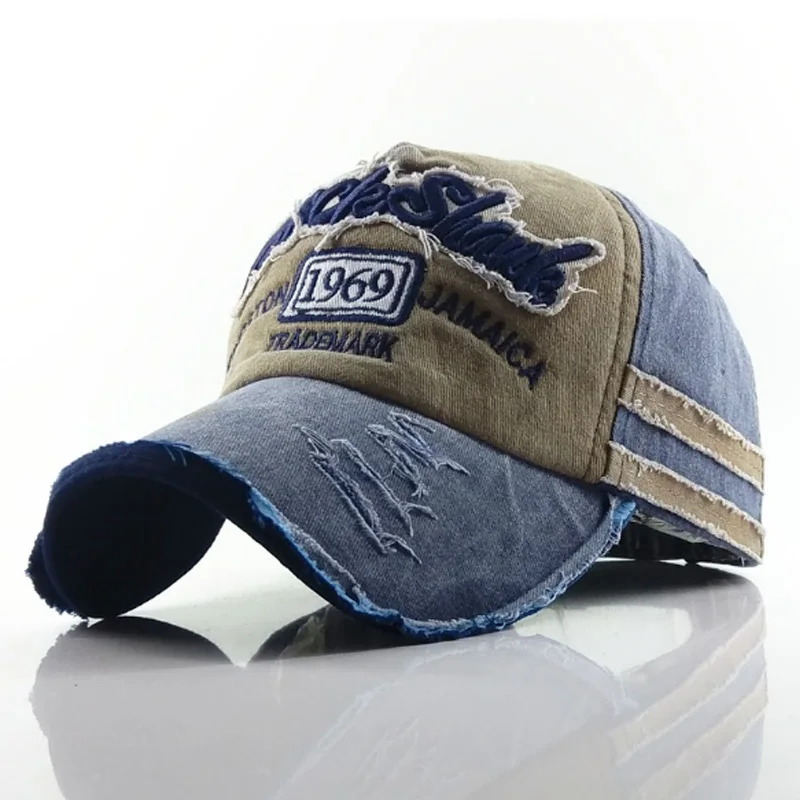 Мужская и Женская бейсбольная Кепка из стиранного Хлопка Snapback cap s ...