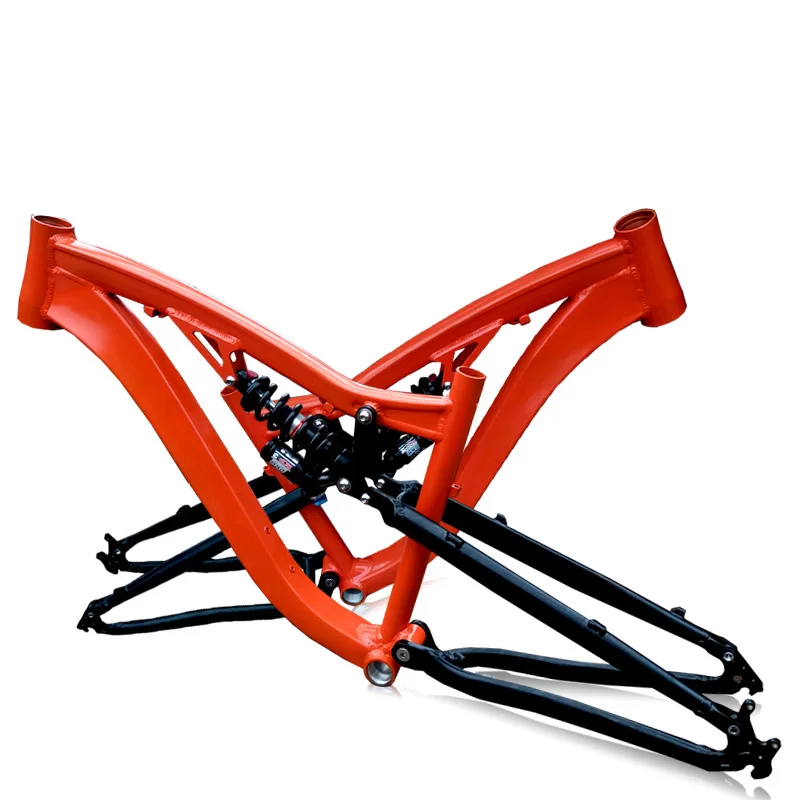 Kalosse Aluminum Alloy Bicycle Frame Custimized 26/27.5 Inches Full Suspension Mountain Bike Frames | Спорт и развлечения