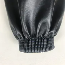 Кожа 4-проводной Водонепроницаемый манжета для взрослых Для мужчин и Для женщин Pu длинный рукав Кепки масла, износостойкие, очистка охраны труда для защиты