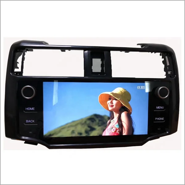 

Newnavi car audio with BT wifi 10.1'' big touch screen car accessories body kit Android 10 car gps navigation for Toyota 4runner