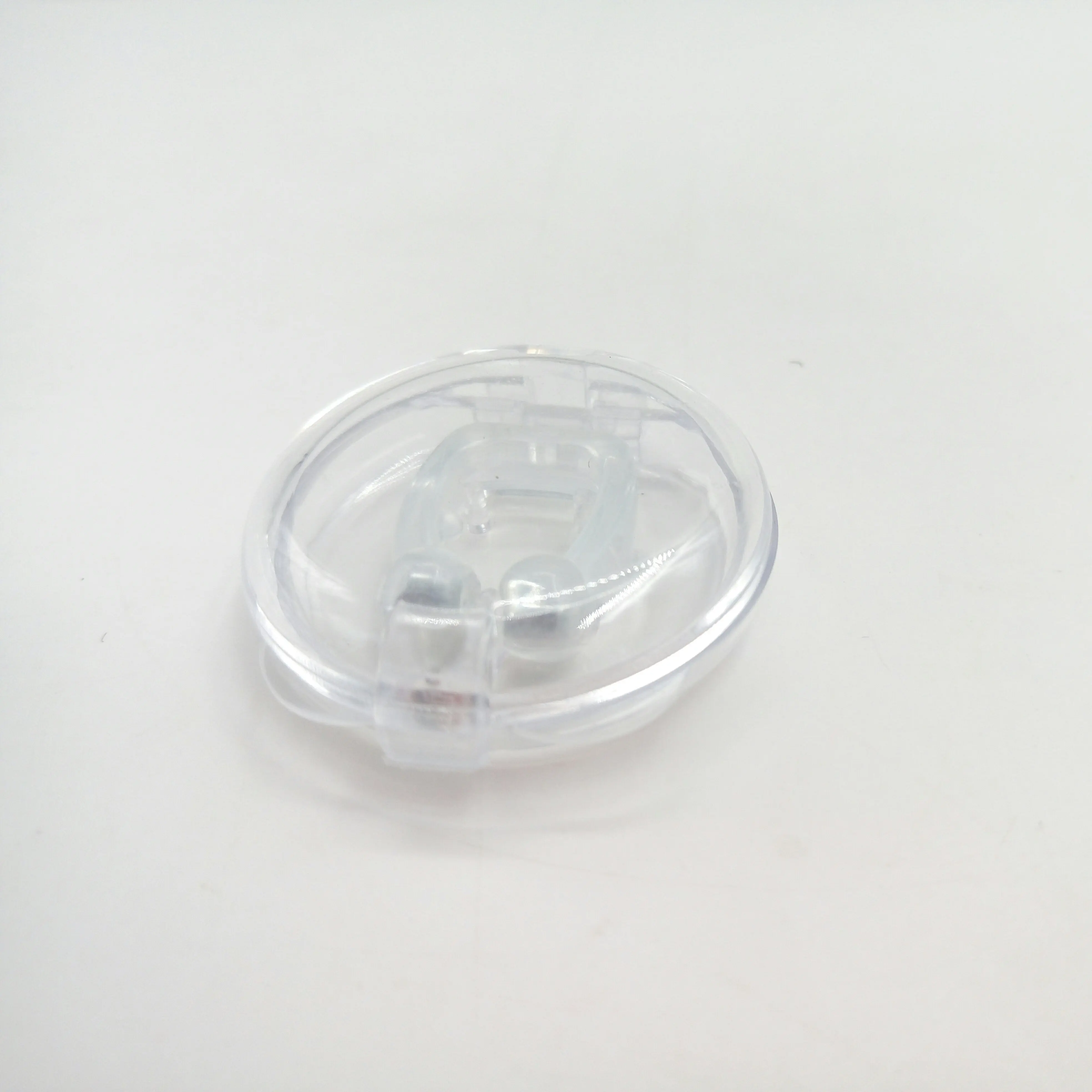 1 шт. силиконовый Магнитный противохрапящий фиксатор для носа, фиксатор для сна, поднос для сна, защита от апноэ, ночное устройство, чехол