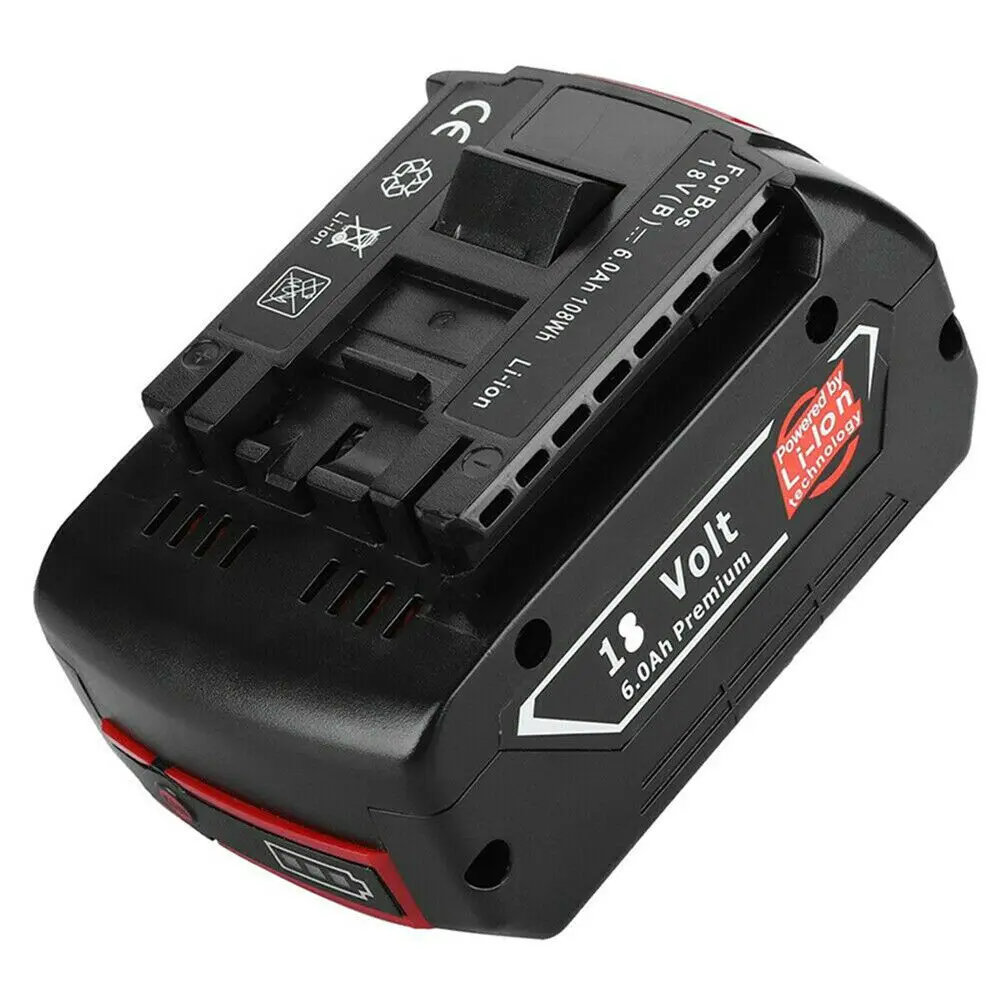 Батареи Bat609 2 шт. sx18v 5000/4000Ah для Bosch литий ионная батарея дрели 17618 BAT618G BAT618 BAT609G со