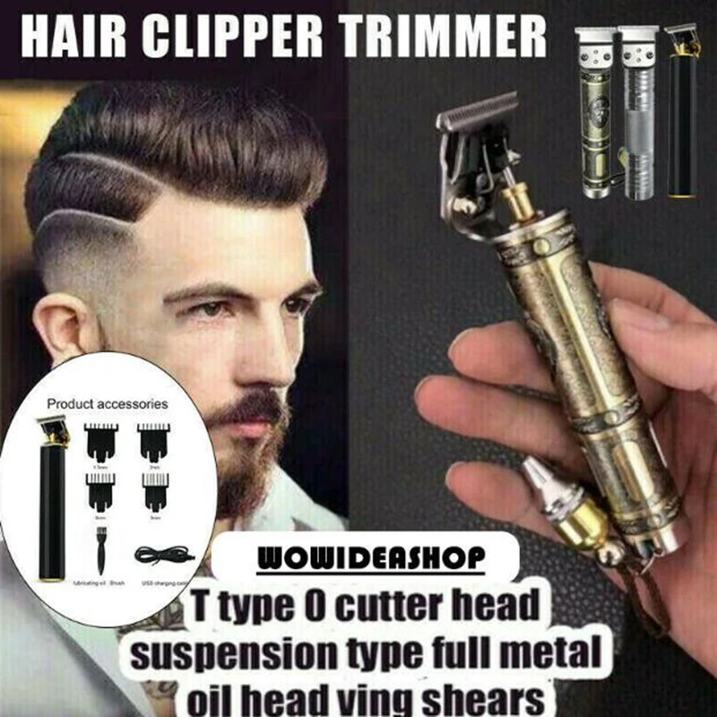 

ELECTRIC PRO T-OUTLINER CORDLESS TRIMMER WIRELESS PORTABLE HAIR CLIPPER