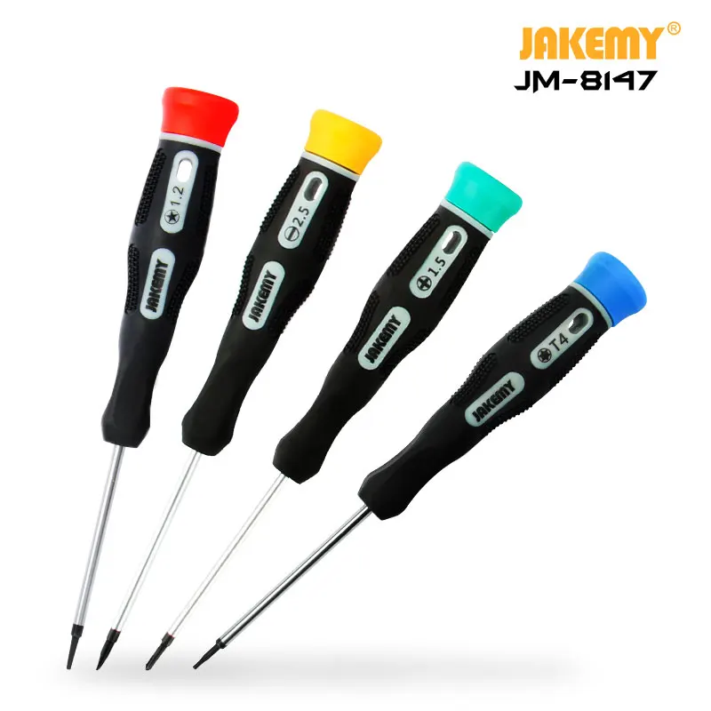 

JAKEMY JM-8147 Colorful tail design precision professional screwdriver for electric repair DIY hand tool for phone repair 1pcs