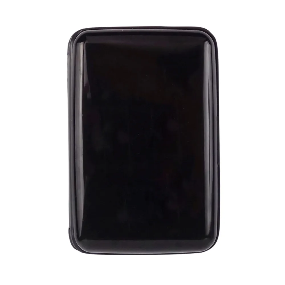 

Brand Wallet Leather Credit Card Holder RFID Mens Waterproof Business ID Credit Card Wallet Plastic Pocket Case Blocking #R25